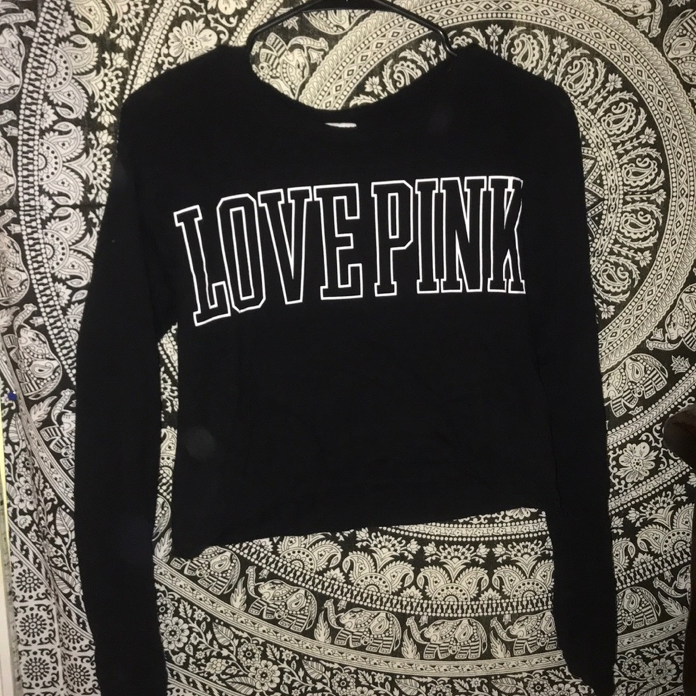 Victoria’s Secret PINK Cropped Long Sleve